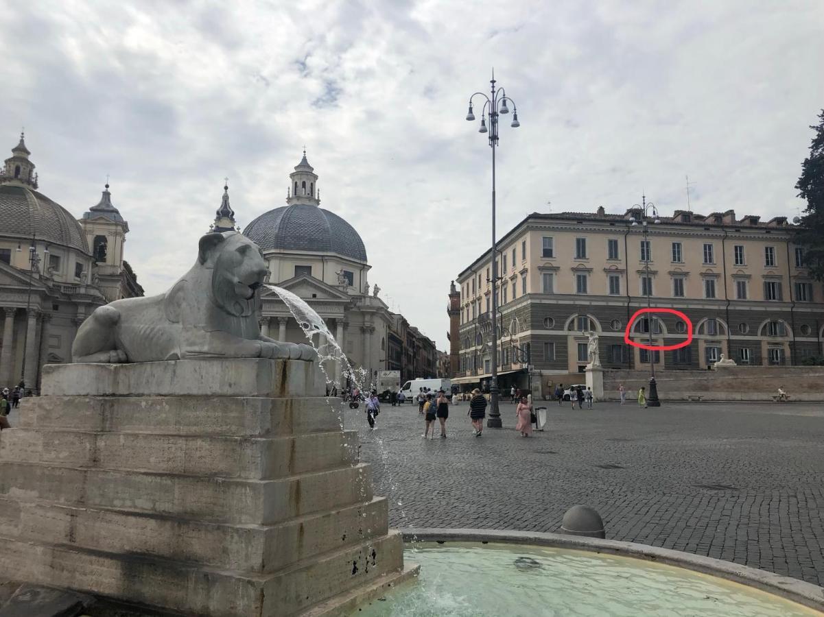 Piazza Del Popolo Mono Appartement Rome Buitenkant foto
